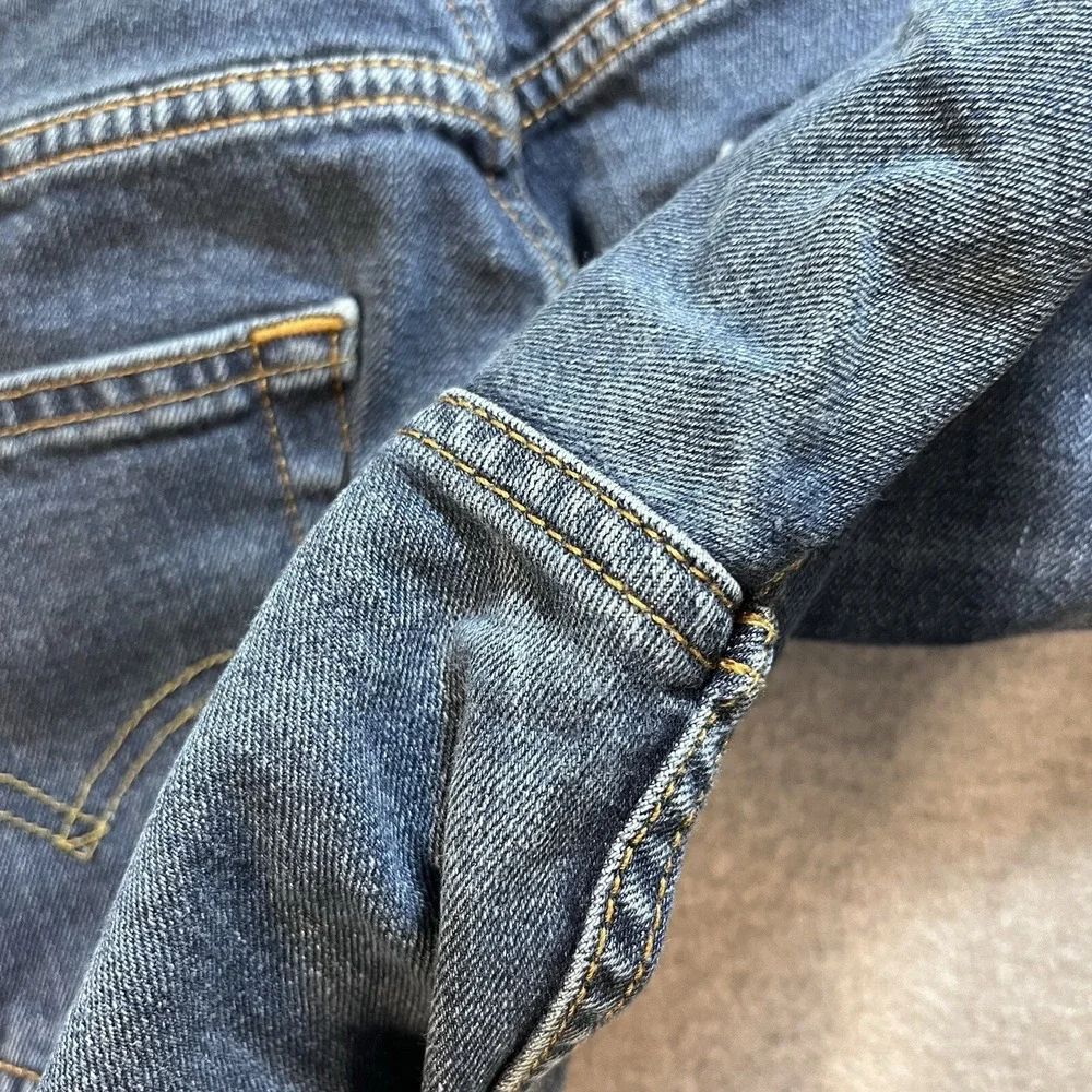 Levis 511 Jeans‎ Mens 29X32 Blue Slim Straight Dark Faded American Denim